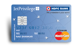 Jet Privilege Titanium Credit Card Fees & Charges